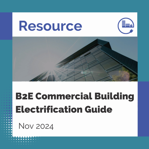 B2e Commercial Building Electrification Guide B2e